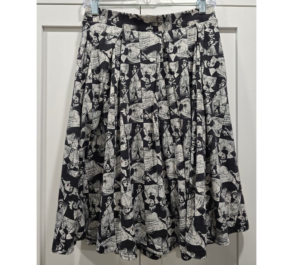 LuLaRoe Disney Villains Madison Skirt S Evil Queen Maleficent Pockets